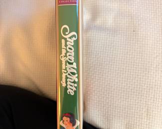 Snow White masterpiece copy VCR tape