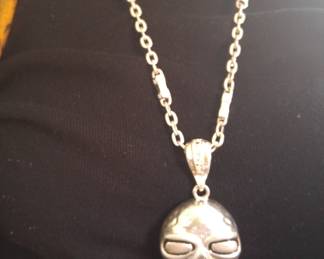 Silver skull