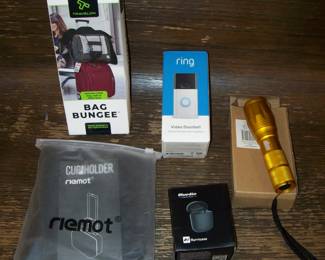 Ring Flashlight Baggage Bungee