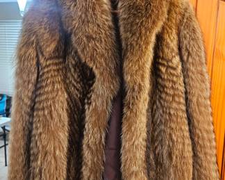 A Russian Beaver Fur Coat