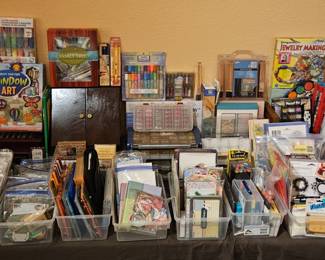 Many items on this table are Brand New