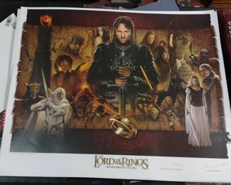 Lord of the Rings prints