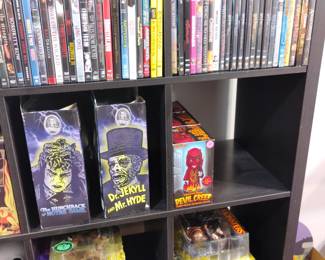DVD's Blu-rays, and more horror toys