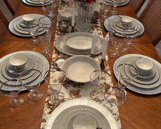Syracuse China “Debutante” 61 Piece Set