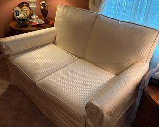 Custom Upholstered Loveseat 