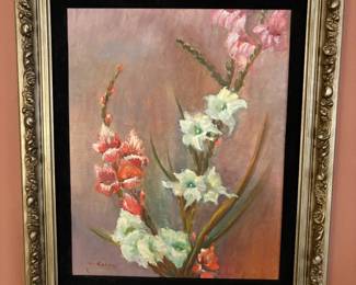 Framed, Signed Oil on Canvas