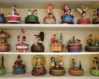 Collection of Music Boxes