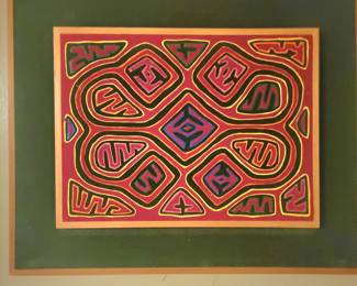 Original Kuna Mola Art From Panama