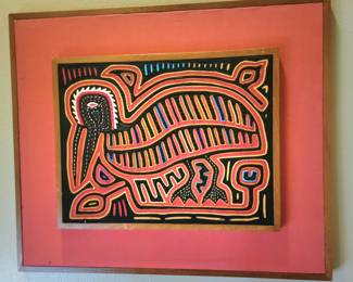 Original Kuna Mola Art From Panama