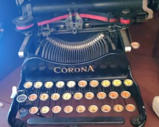 1917 Corona Folding Typewriter