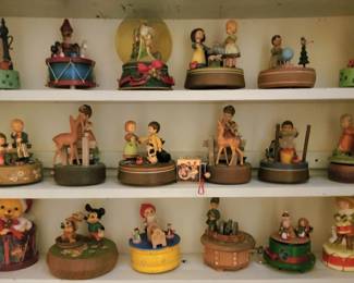 Collection of Music Boxes
