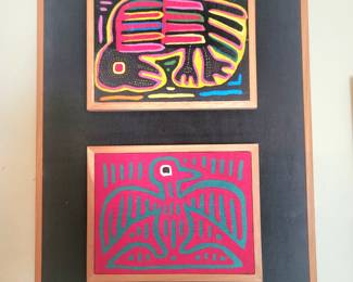 Vintage Original Kuna Mola Art From Panama