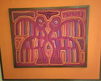 Original Kuna Mola Art From Panama