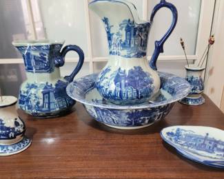 Blue & White Ironstone