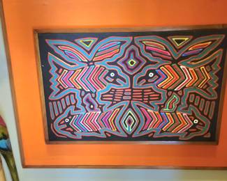 Original Kuna Mola Art From Panama