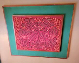 Original Kuna Mola Art From Panama