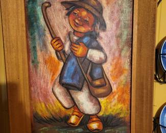 Famous Artist Camilo Egas Signed Painting