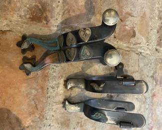 Western spurs, some Texas