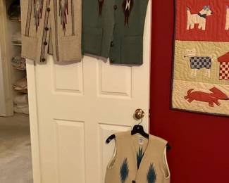 Vintage Chimayo vests