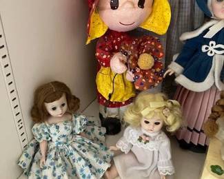 Ginny and Madame Alexander dolls