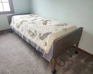 Twin hospital bed
