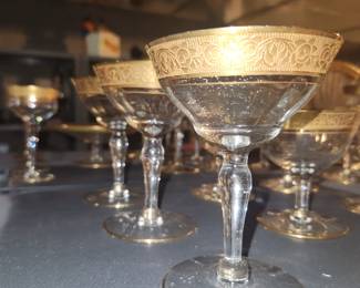 Vintage stemware