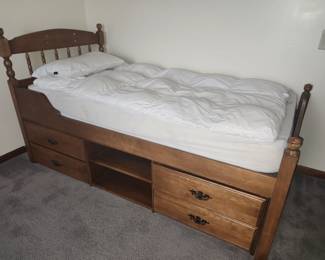 Captain twin bed