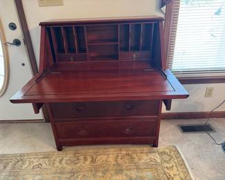 Beautiful rosewood secretary/desk