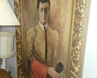 Gene Sterling Matador painting