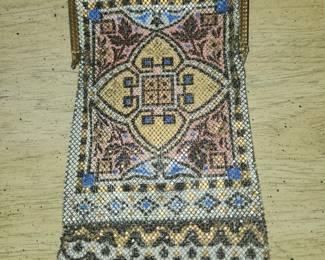 Mandalian antique mesh purse