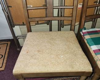 Qty 6 MCM dining chairs (table photo coming soon)