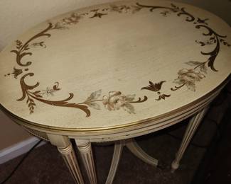 Painted nesting tables