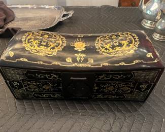 Antique Chinese Lacquer Box