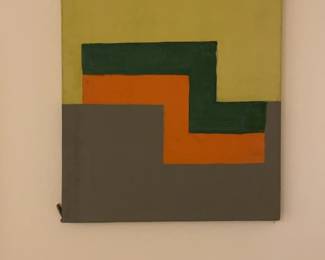 Abstract Geometric Painting (12” x 18”)