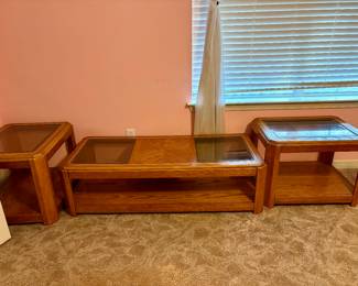 End Tables and Matching Coffee Table