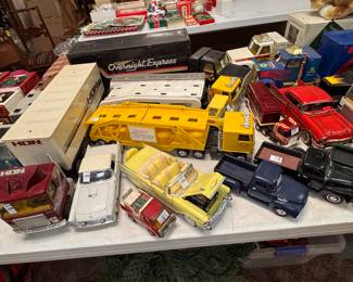 Vintage Toy Cars and Trucks