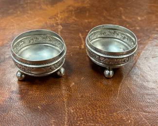 Sterling Silver Salt Cellars