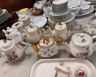 Sampling of Tea Pots