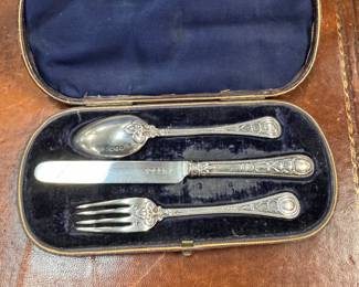 Sterling Silver Christening Set