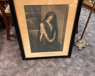 Early "The Mother of Our Lord" Print