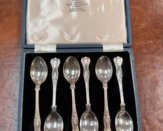 Mappin & Webb Sterling Spoon Set