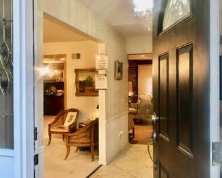 Welcome To Our Creve Coeur Estate Sale ~ Designer Purses Scarves Jewelry Antiques Art Crystal Collectibles MORE