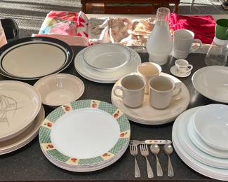 Kitchenware, Corelle dishes and more