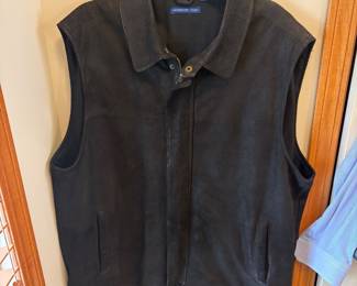 MCKENZIE TRIBE MEN’S LEATHER VEST XL