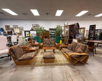 Paul Frankl 12 piece 1950s pretzel set