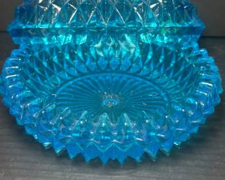 Indiana glass diamond candy dish