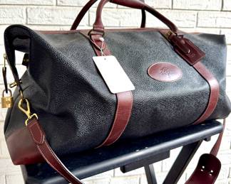 $700 - Brand new, classic vintage Mulberry black pebbled leather bag (on eBay for $994)