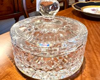 ($180 Waterford 6” candy dish)