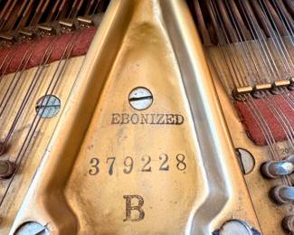 Call to inquire for pricing of this gorgeous Steinway and Sons Baby Grand! Excellent condition!! Ebonized Model B 379228 S1399, B 127-8115-3572-9600 - 6’11” long x 4’10” wide