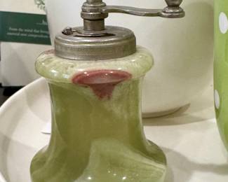 $18 - Natural stone pepper grinder - 